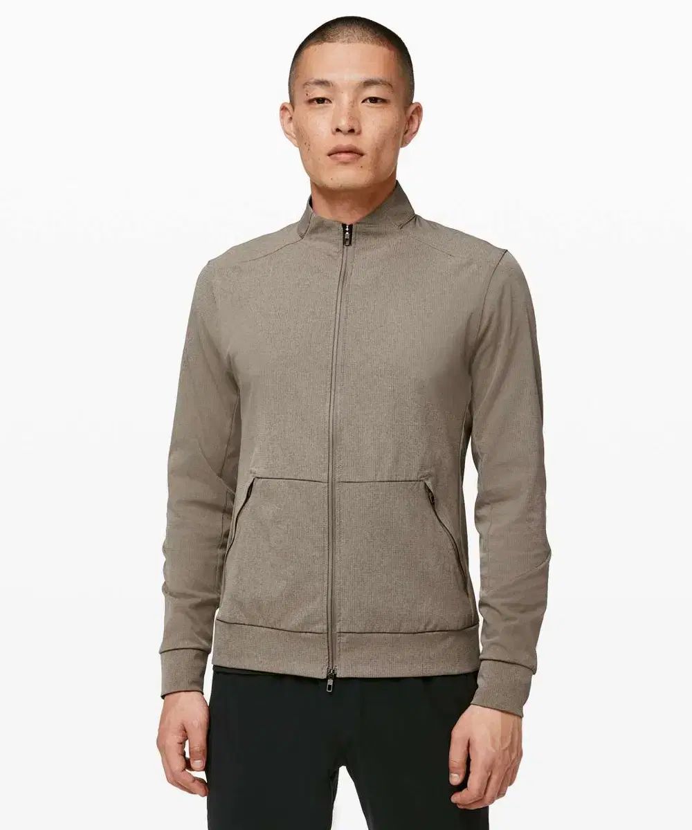 ルルレモン Airing Easy ジャケット ブラウン M