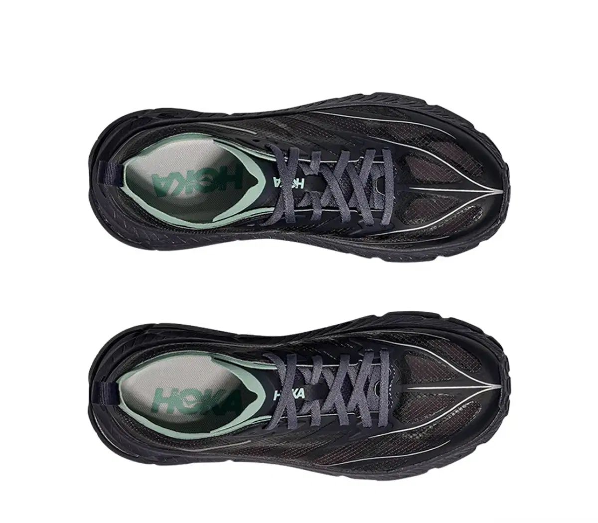 ホカ マファテ スピード 4 ライト チャコール グレー ジェイド 295