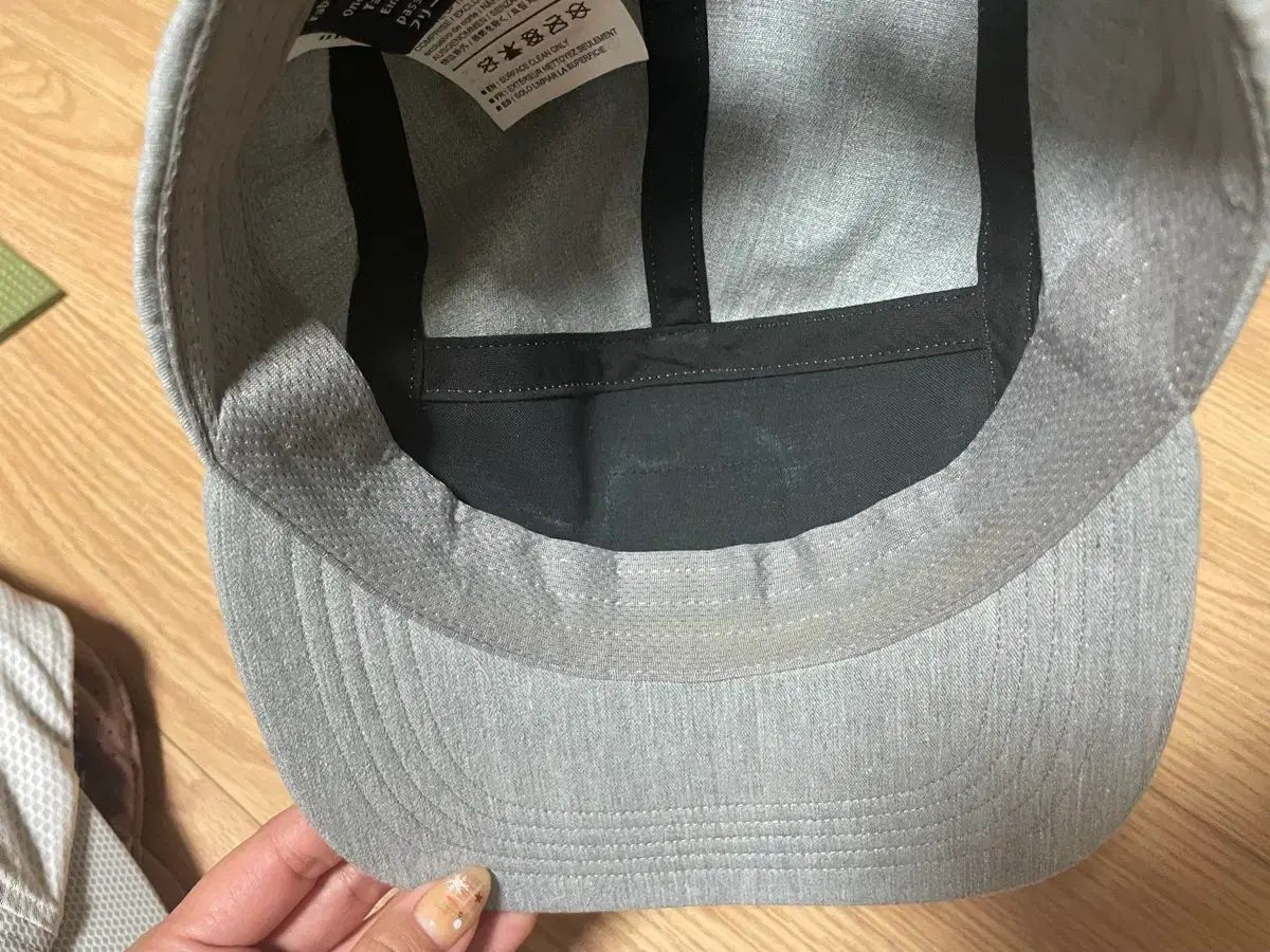 ARC TERYX アークテリクス ベースボールキャップ 帽子 ウール グレー