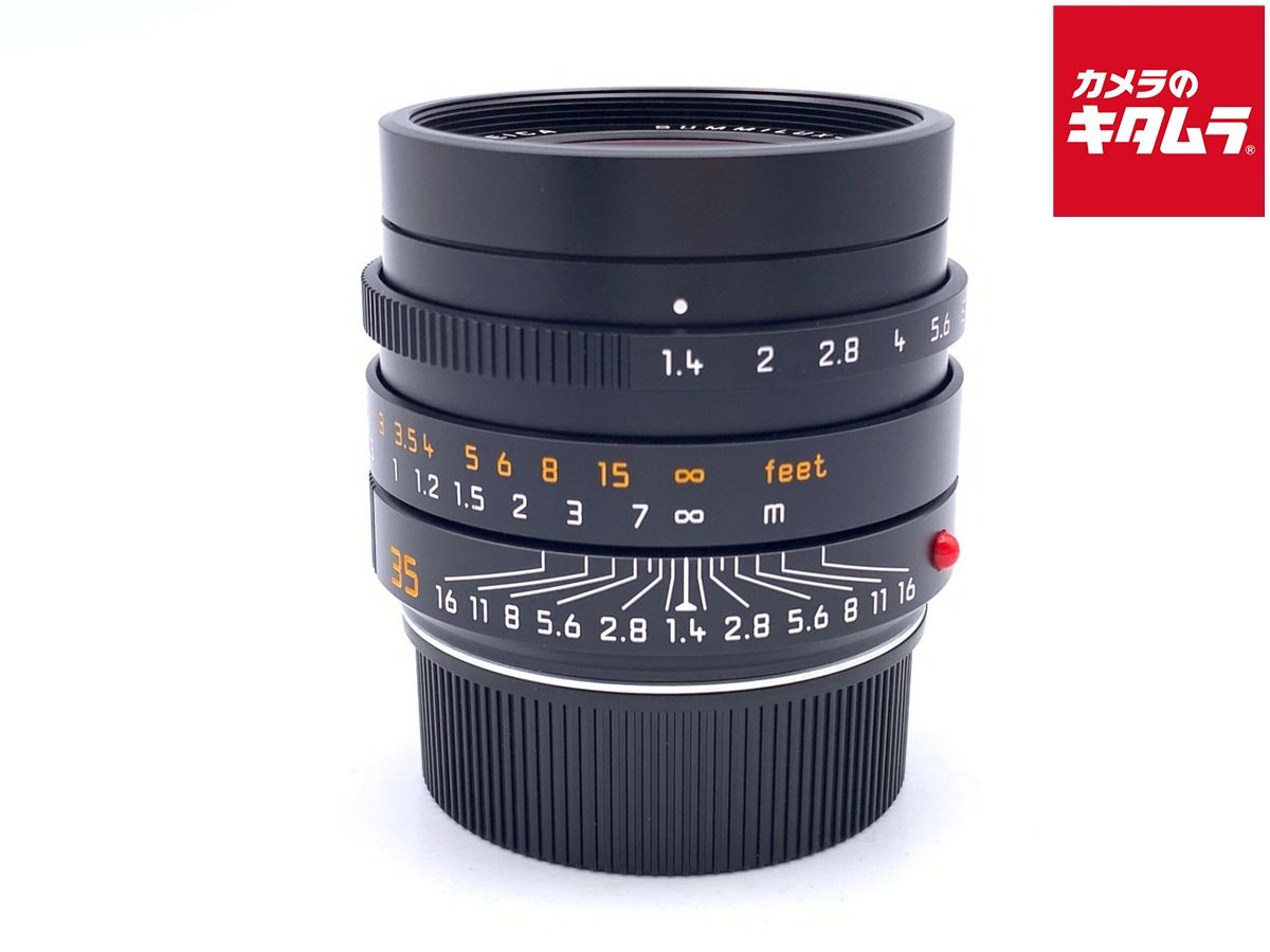 ライカ ズミルックス M f 1.4|35 mm ASPH. ブラック 11663