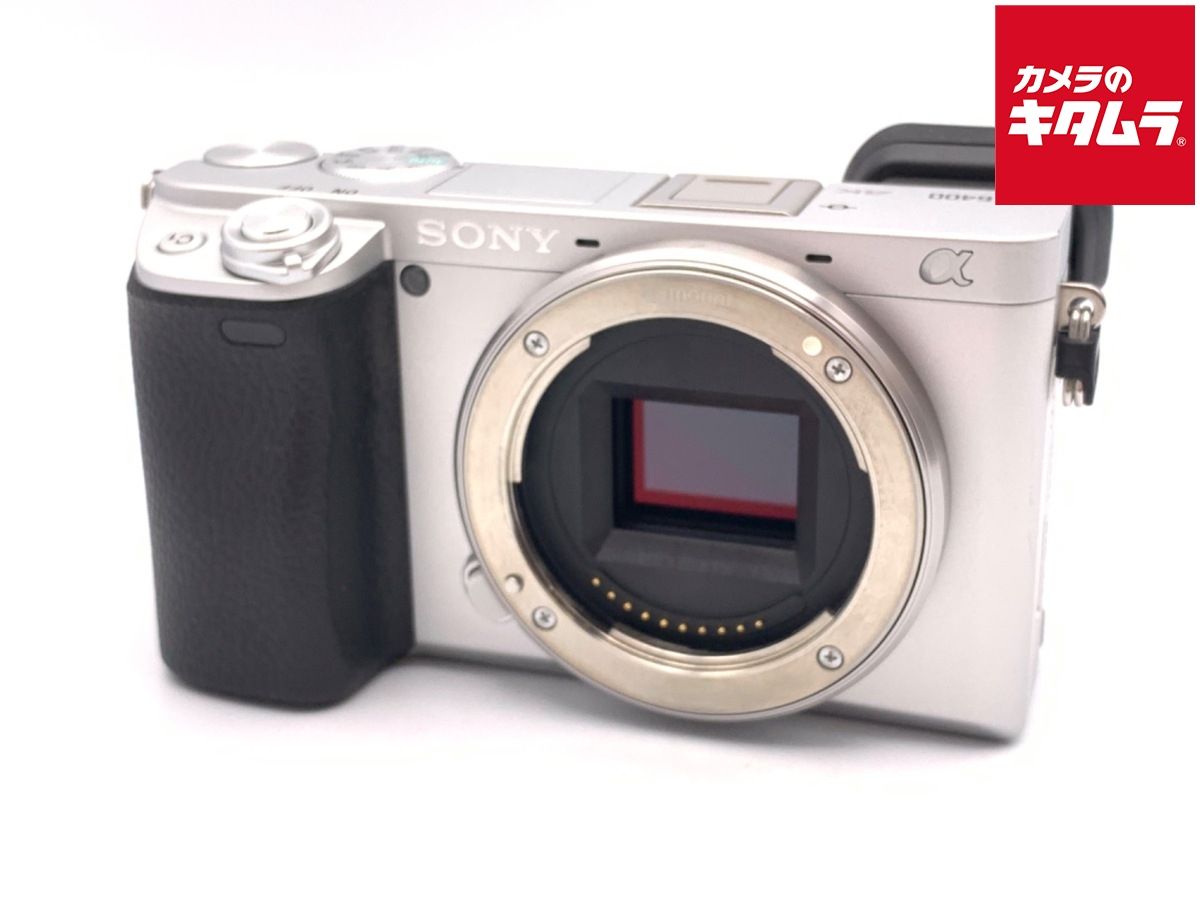 中古】 【良品】 ソニー α6400 ボディ シルバー [ILCE-6400 S] - メルカリ