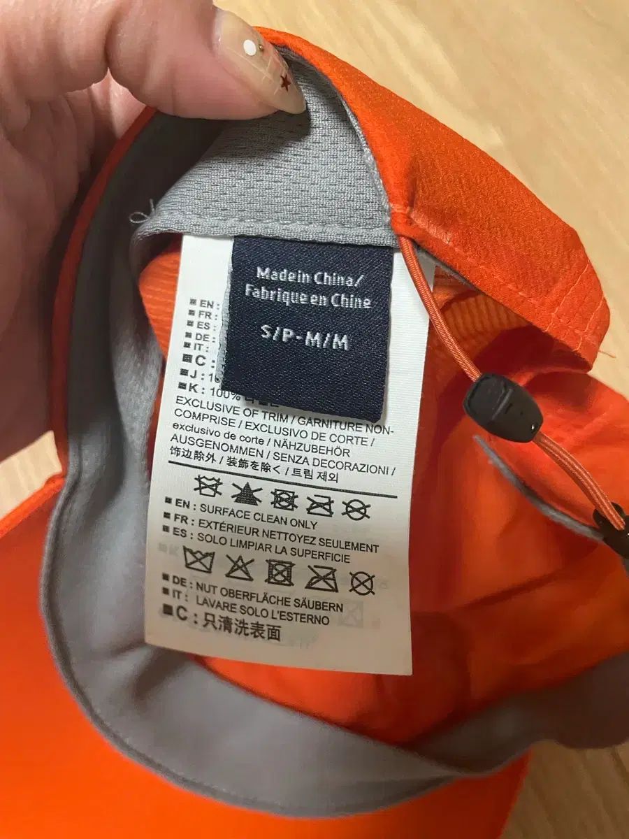 ARC TERYX アークテリクス オレンジ ボールキャップ 帽子