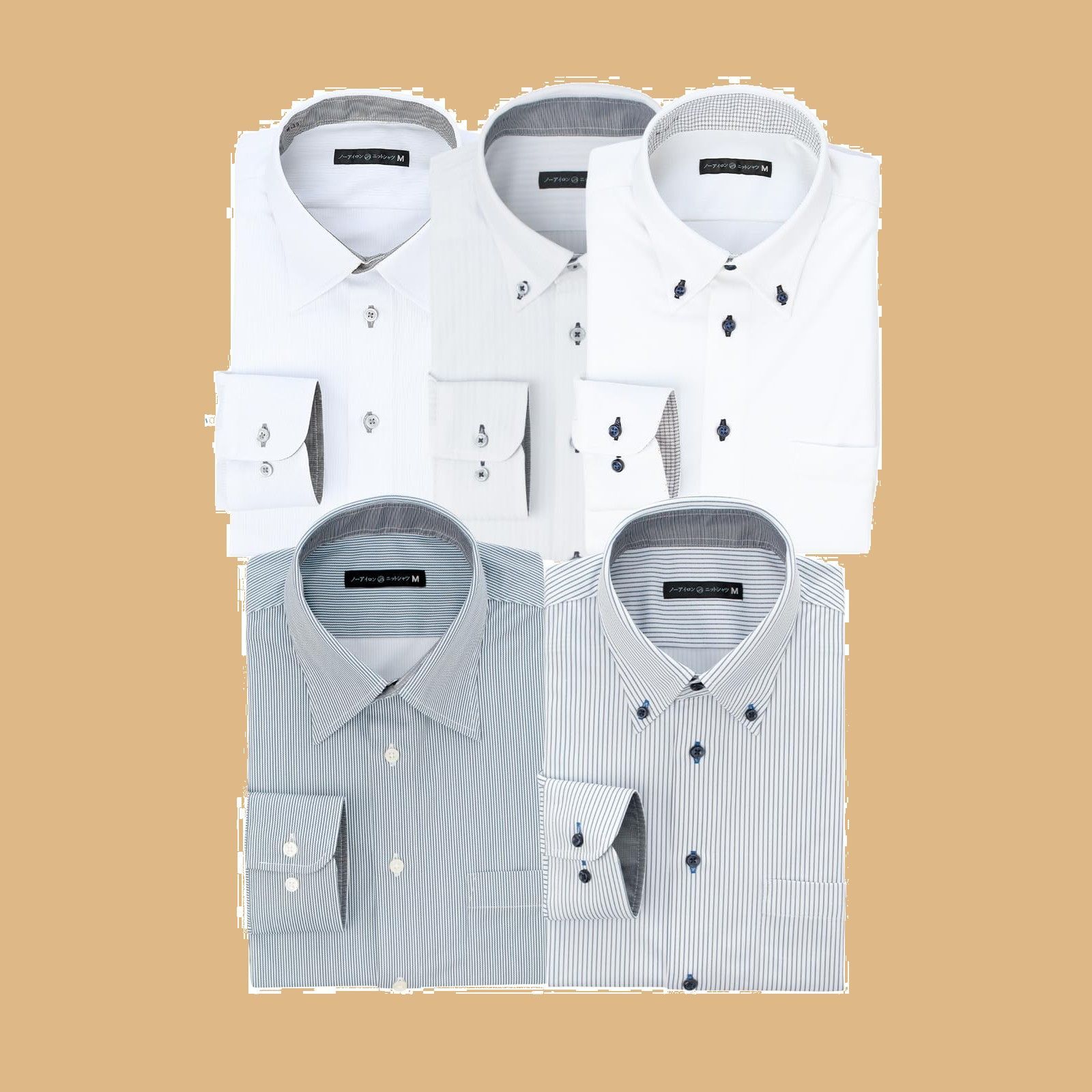 数量 ビジネス シャツ ats 01 Yシャツ メンズ 選べる セット長袖 ワイシャツ アトリエ365