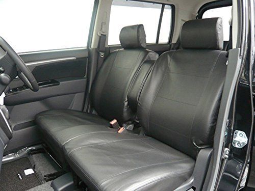 MH 21 S|MH 22 S ワゴンR シートカバーフェイクレザー ブラック