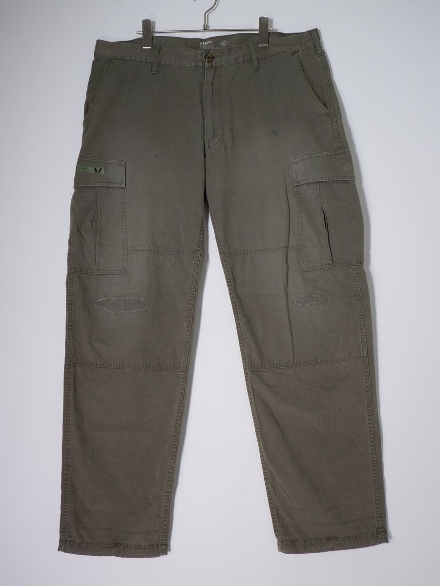 WTAPSダブルタップス 2010 AW JUNGLE STOCK FATIGUE CTN RIPSTOPカーゴパンツ XL