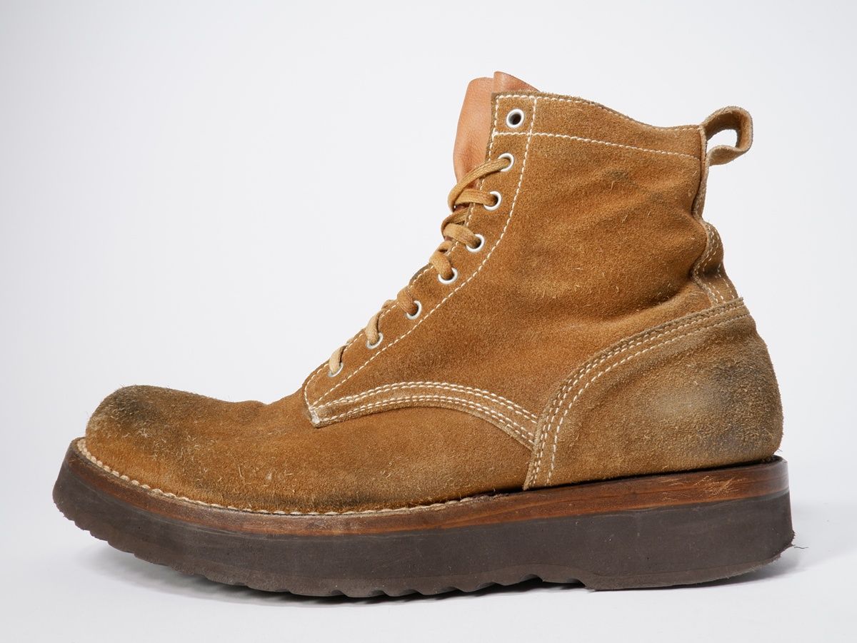 nonnativeノンネイティブ VOYAGER LACE UP BOOT ITALIAN COW LEATHERスエードブーツ 43