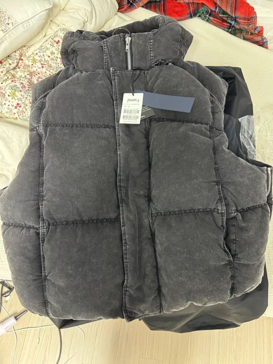 23 fw ジュンジ ダウン デニム ベスト 52