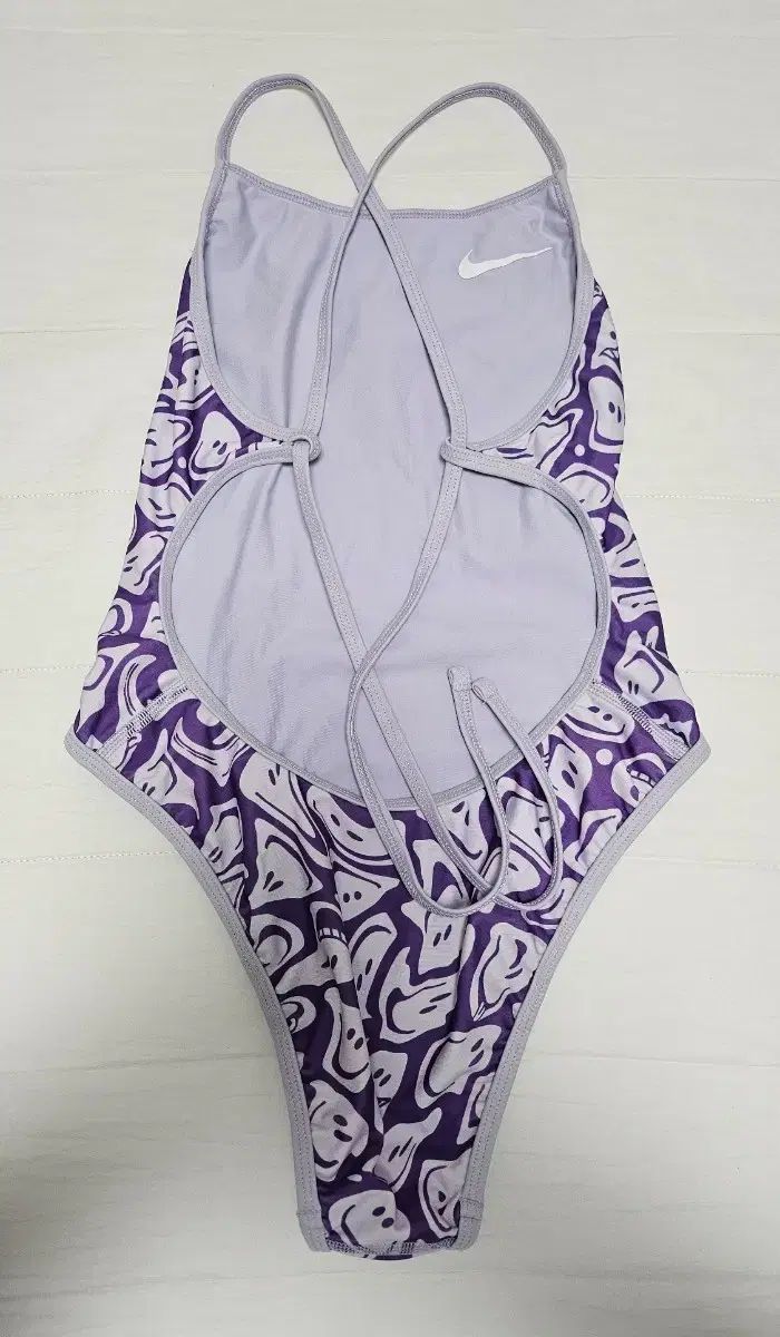 ナイキ タイバッグ リバーシブル ウール ライトパープル スイミングキャップ