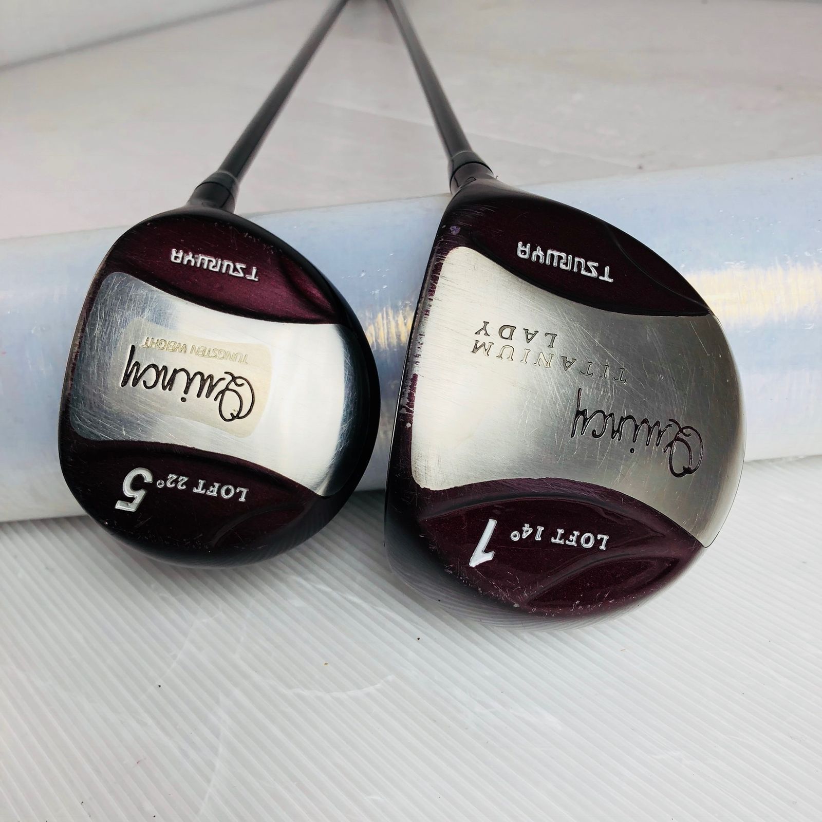 レディース TSURUYA ツルヤ Quincy クインシー ゴルフ クラブ セット