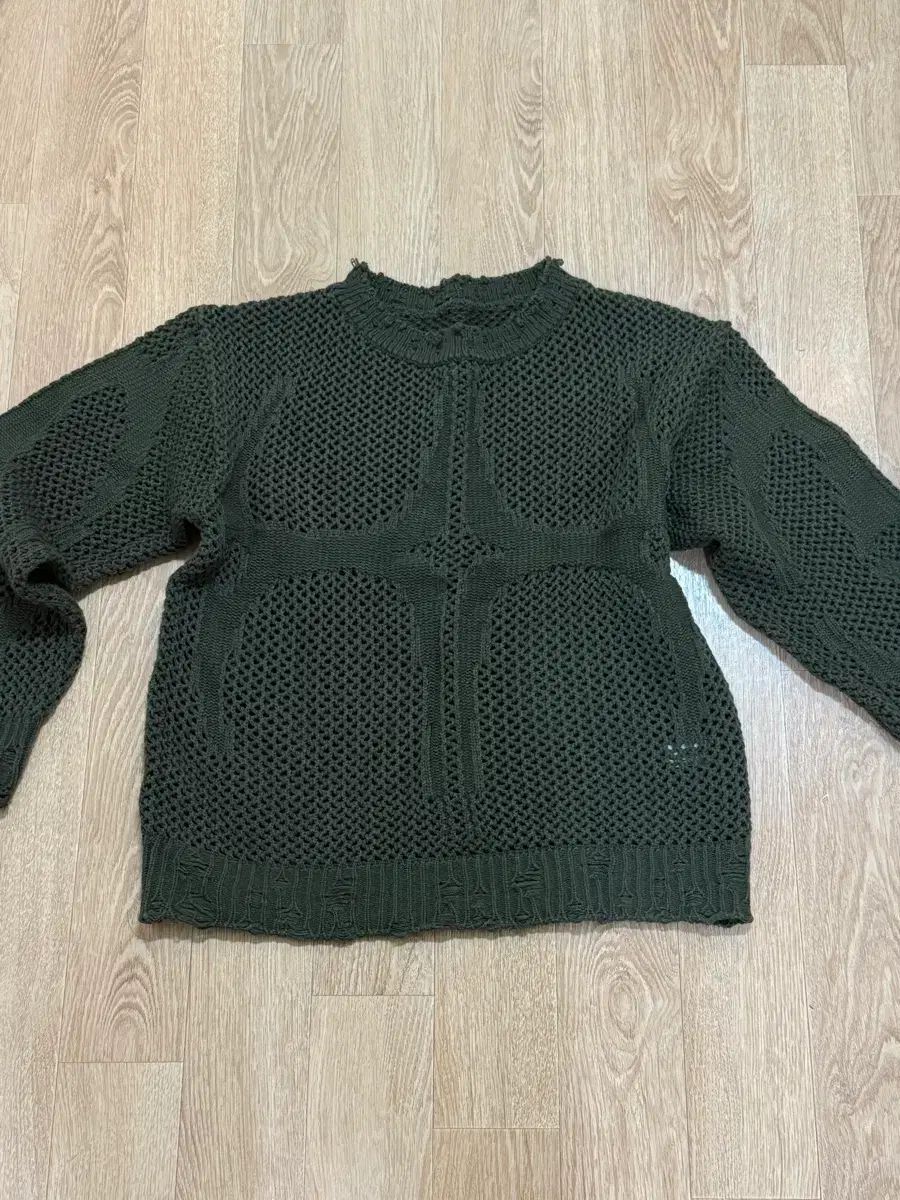 Thug club サグクラブ カーキ ニット