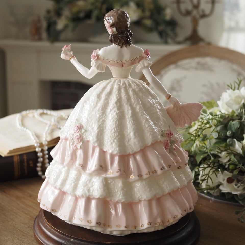 希少 英国コールポート フィギュリン オリビアOlivia 1997年製 台座