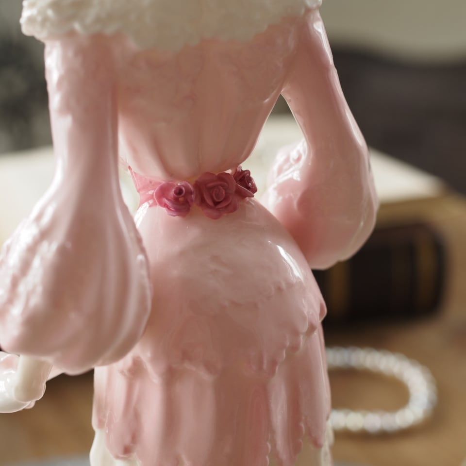 ウィンブルドン2001年　コールポート　フィギュリン　Winning Lady 希少 英国コールポート フィギュリン オリビアOlivia 1997年製 台座