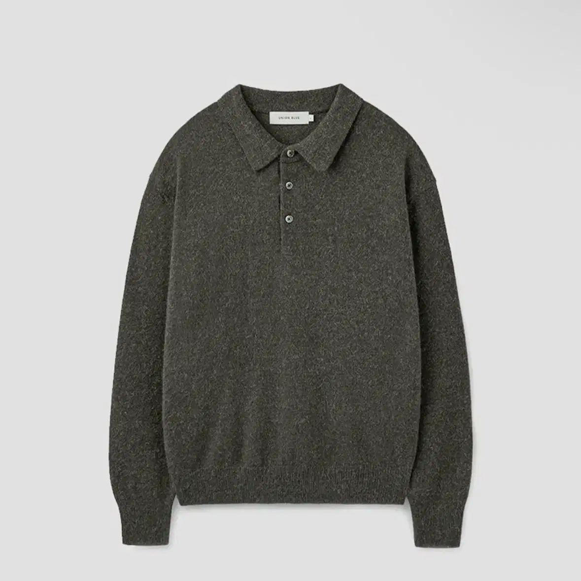 YUNION BLUE ユニオンブルー アルパカ ポロ ニット XL