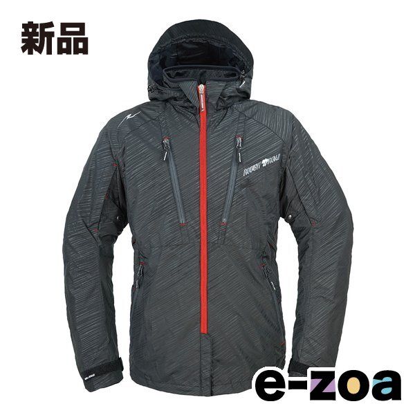 ROUGH&ROAD ラフアンドロード バイク用 ラフパーカー スラッシュブラックＸレッド/Lサイズ RR7245SSK/RD3 (2546225)