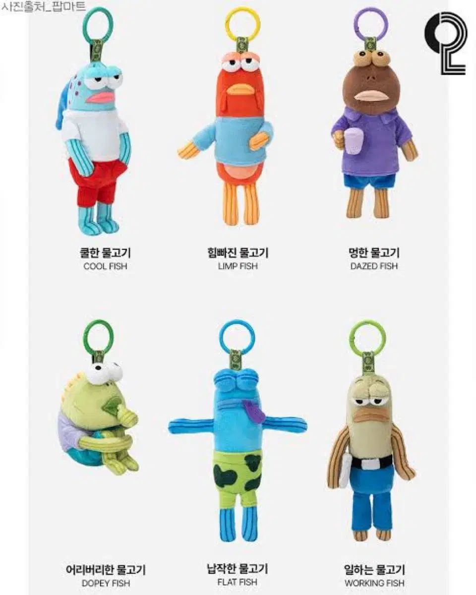 ポップマート 正規品 スポンジボブ住民 キーホルダー 1ボックス