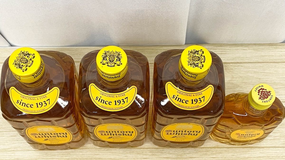 NW046】未開栓 ウイスキー 4本セット サントリー 角瓶 40% 700ml ×3点