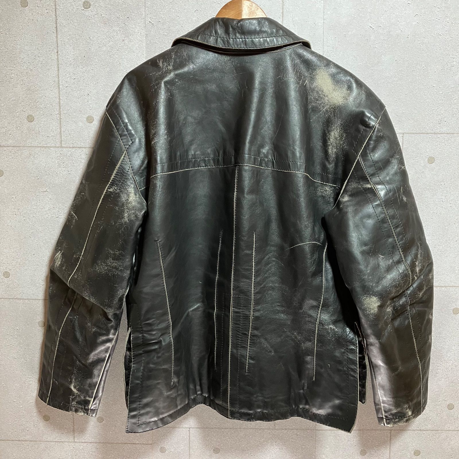 DIRK BIKKEMBERGS ダークビッケンバーグ レザー ダブルライダース