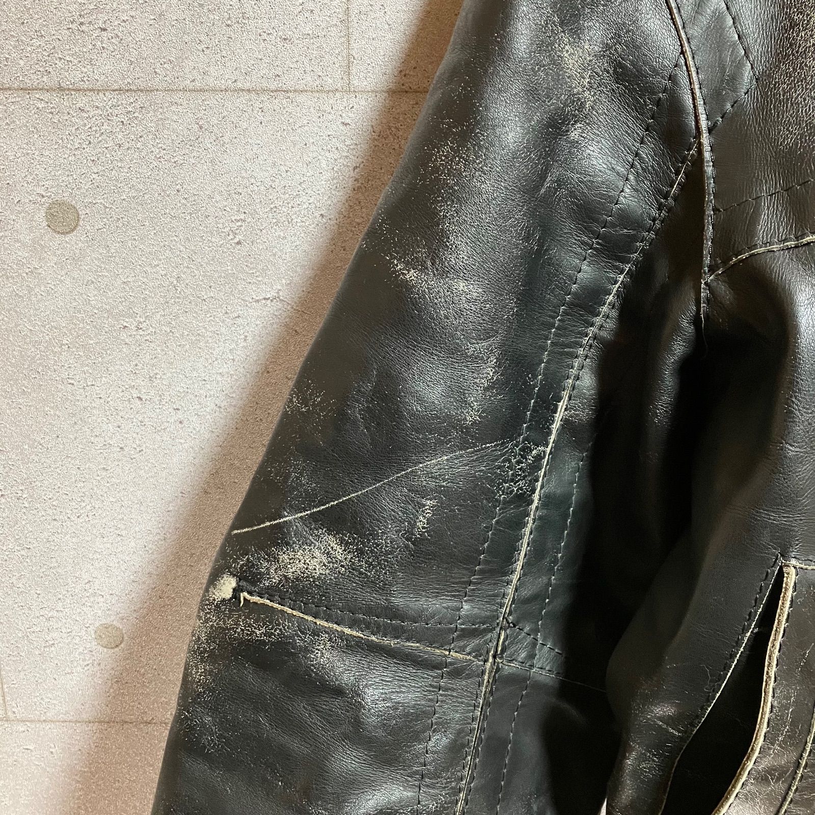 DIRK BIKKEMBERGS ダークビッケンバーグ レザー ダブルライダース