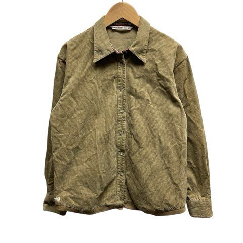 マドモアゼルノンノン mademoiselle NON NON コーデュロイ シャツ