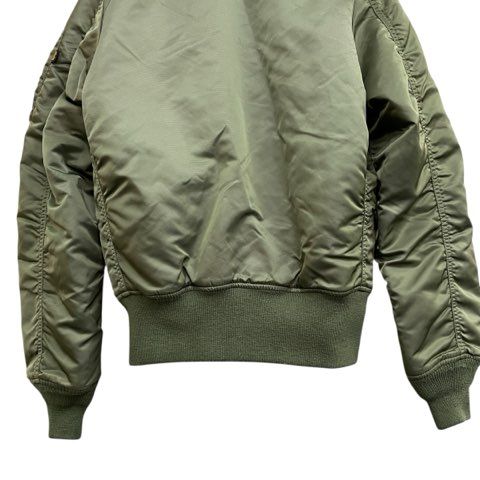 アルファ ALPHA フライトジャケット ミリタリー カーキ グリーン系