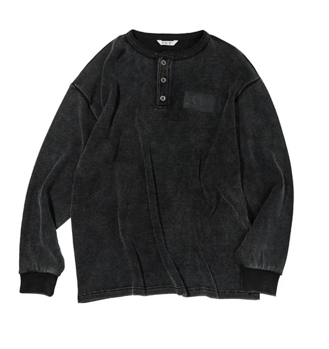 ETCE ヘンリーネック チャコール s