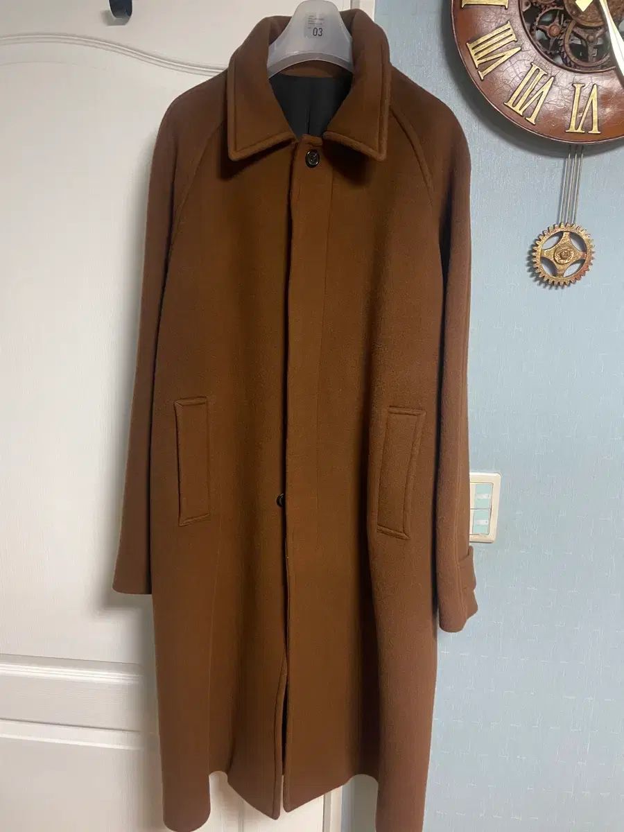 ユース キャメル バルマカーン コート