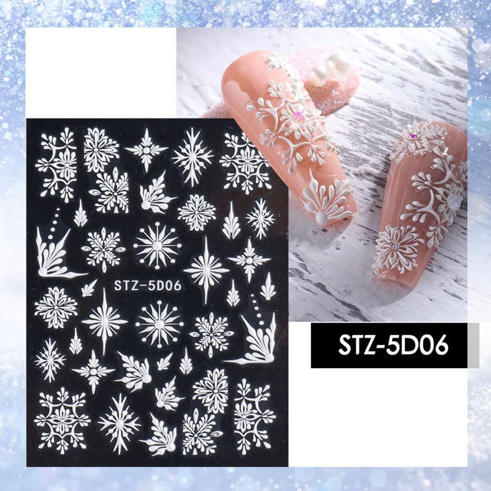 新着商品】複数のスタイル 雪の結晶 ホワイト DIY 冬のクリスマス