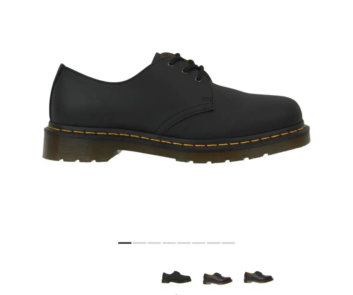 280 UK 8 DR. MARTENS ドクターマーチン 1461 ナッパ ブラック