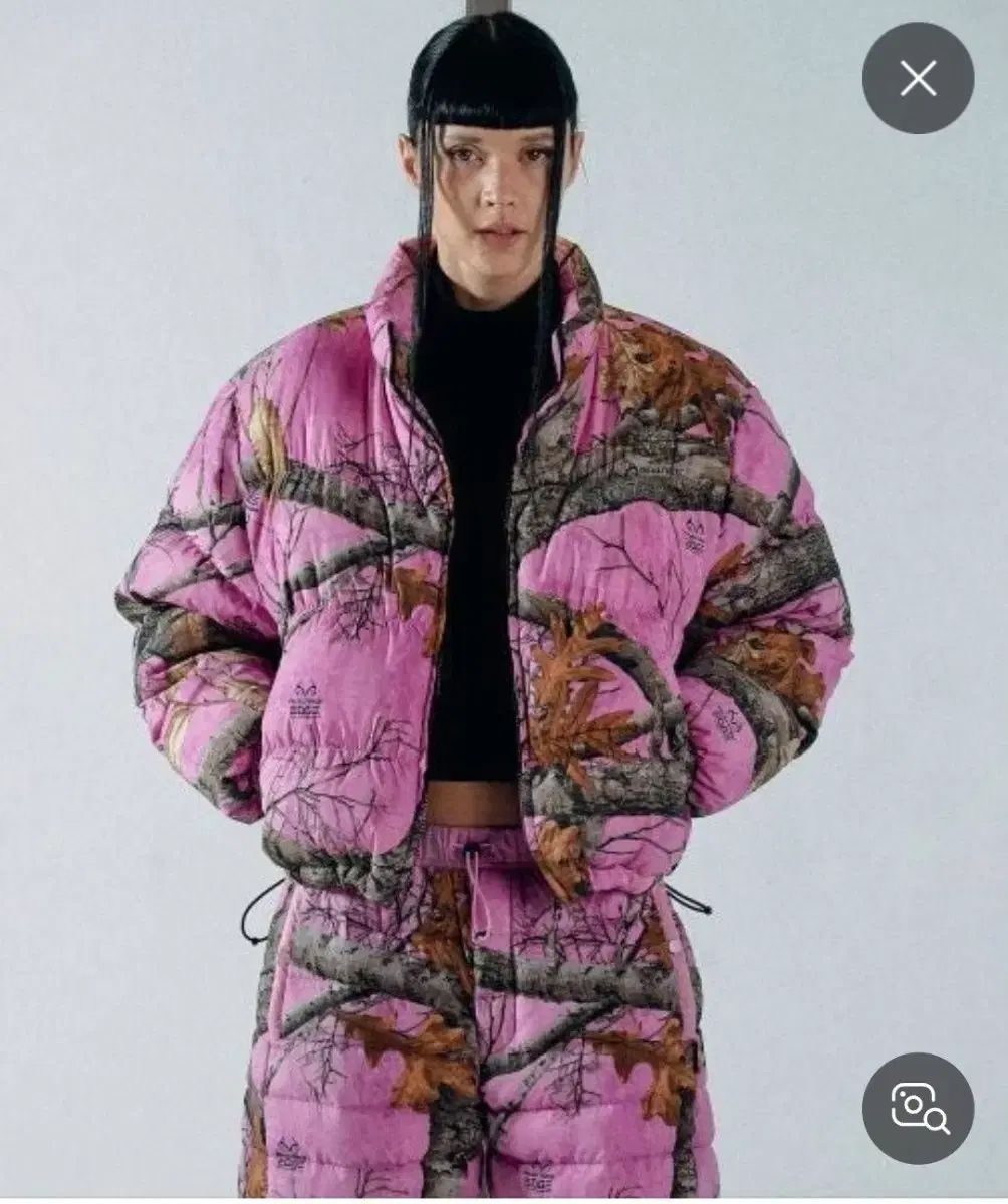 スカルプター 102 RDS クロップド リアルツリー ショートダウン ピンク