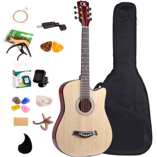 アコースティックギター 12点セット 入門 アコギ セット ギター ナチュラル