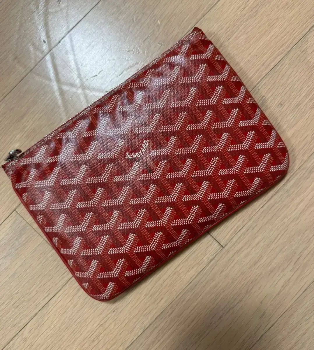 Masion Goyard ゴヤール クラッチバッグ レッド