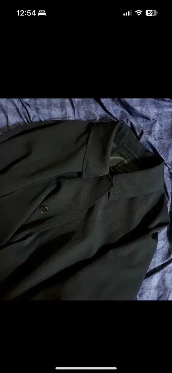 コモリ | バルマカーン Wool gabardine balcollar coat