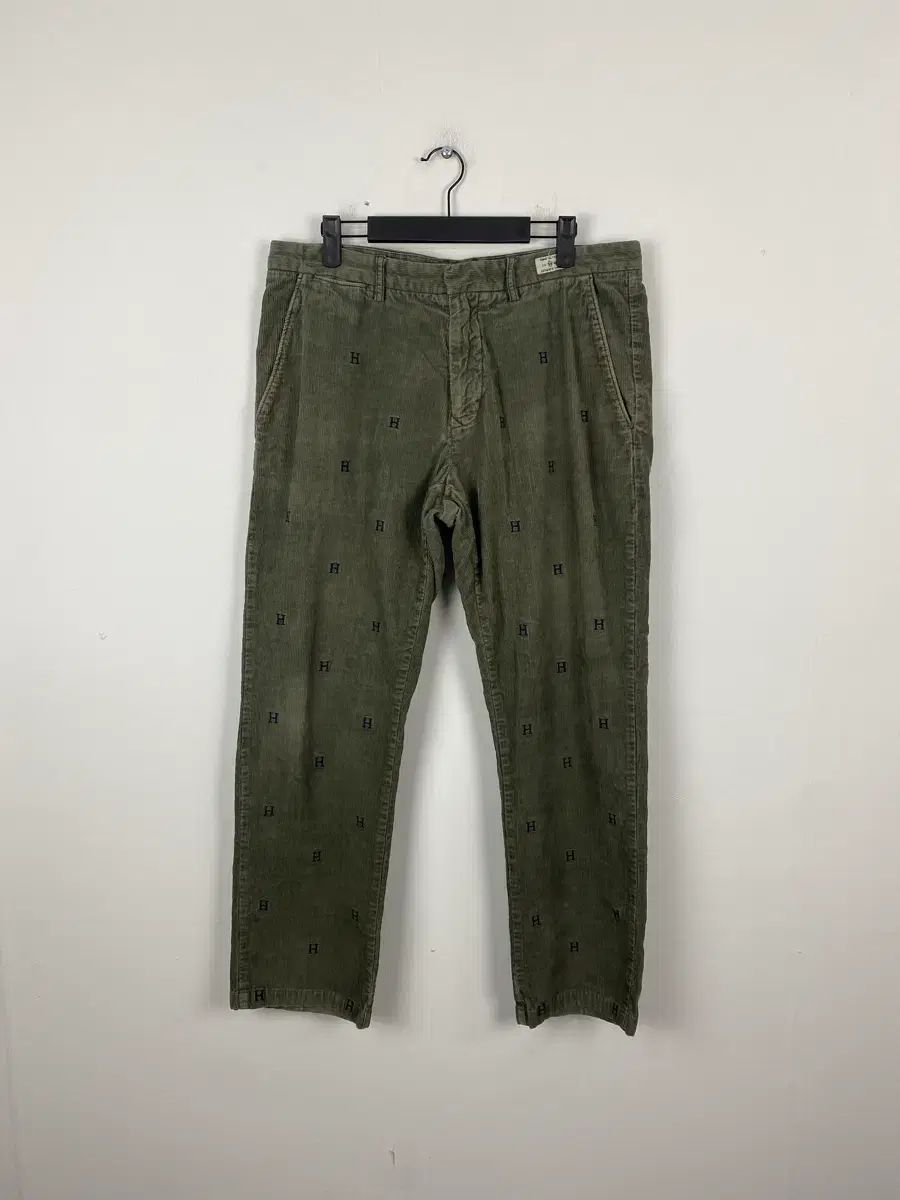 トミーヒルフィガー Hロゴ コーデュロイ チノパンツ 34|34 <489>