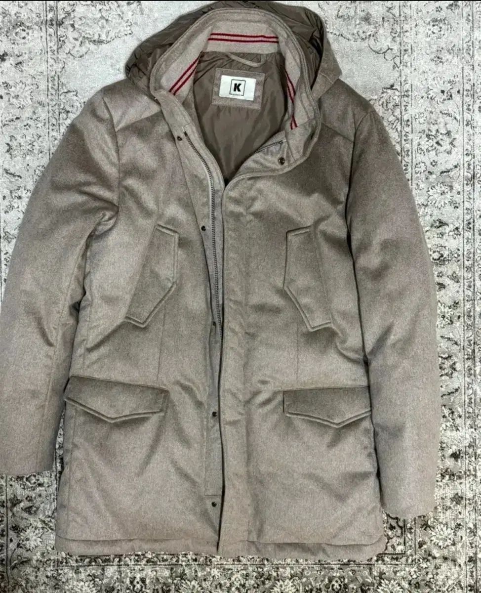 キーレッド カシミア ダウン コート サイズ52