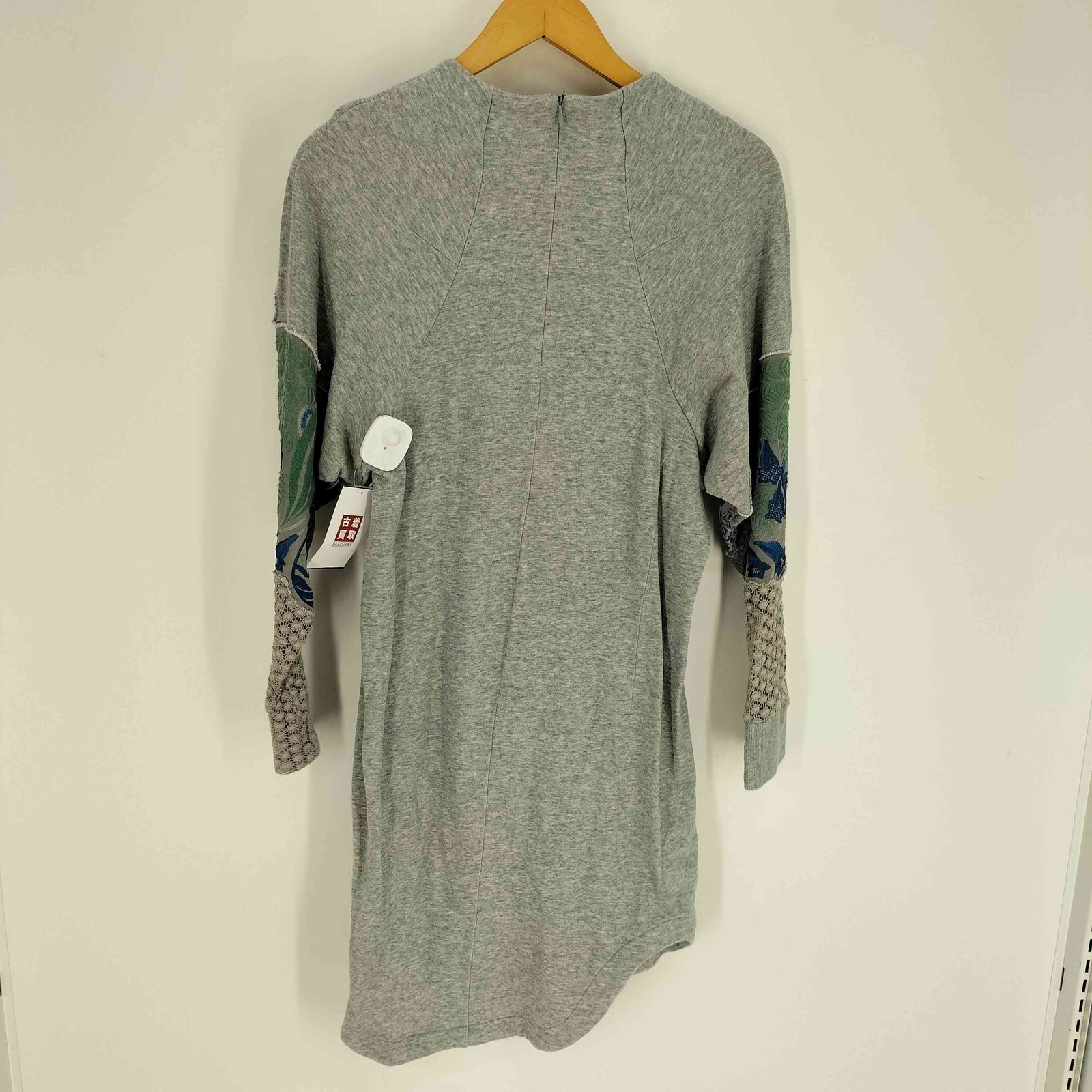 マメクロゴウチ Mame Kurogouchi 16SS 花柄 刺繍 ニット スリーブ