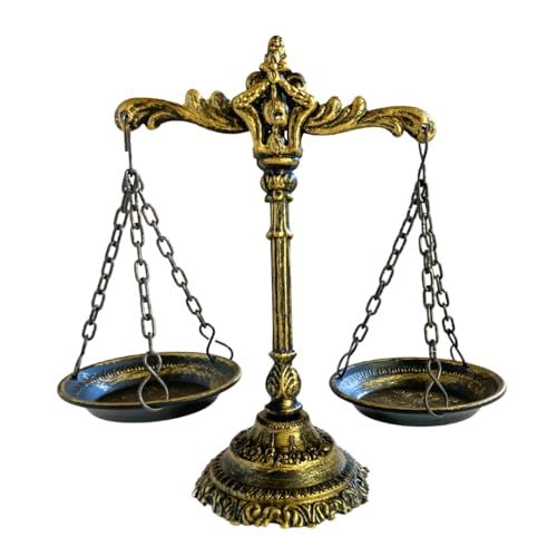 天秤 置物 インテリア用 計り機能なし 巾21×奥9×高21 cm アクセサリートレイ 小物入れ 鍵置き インテリア 雑貨 オブジェ アンティーク風