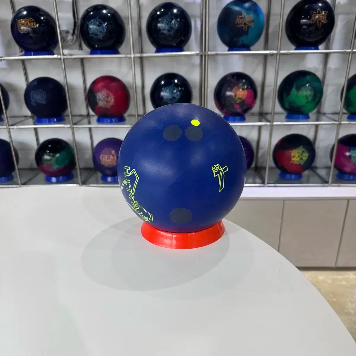 STEALTHブルー ボーリングボール リース지공