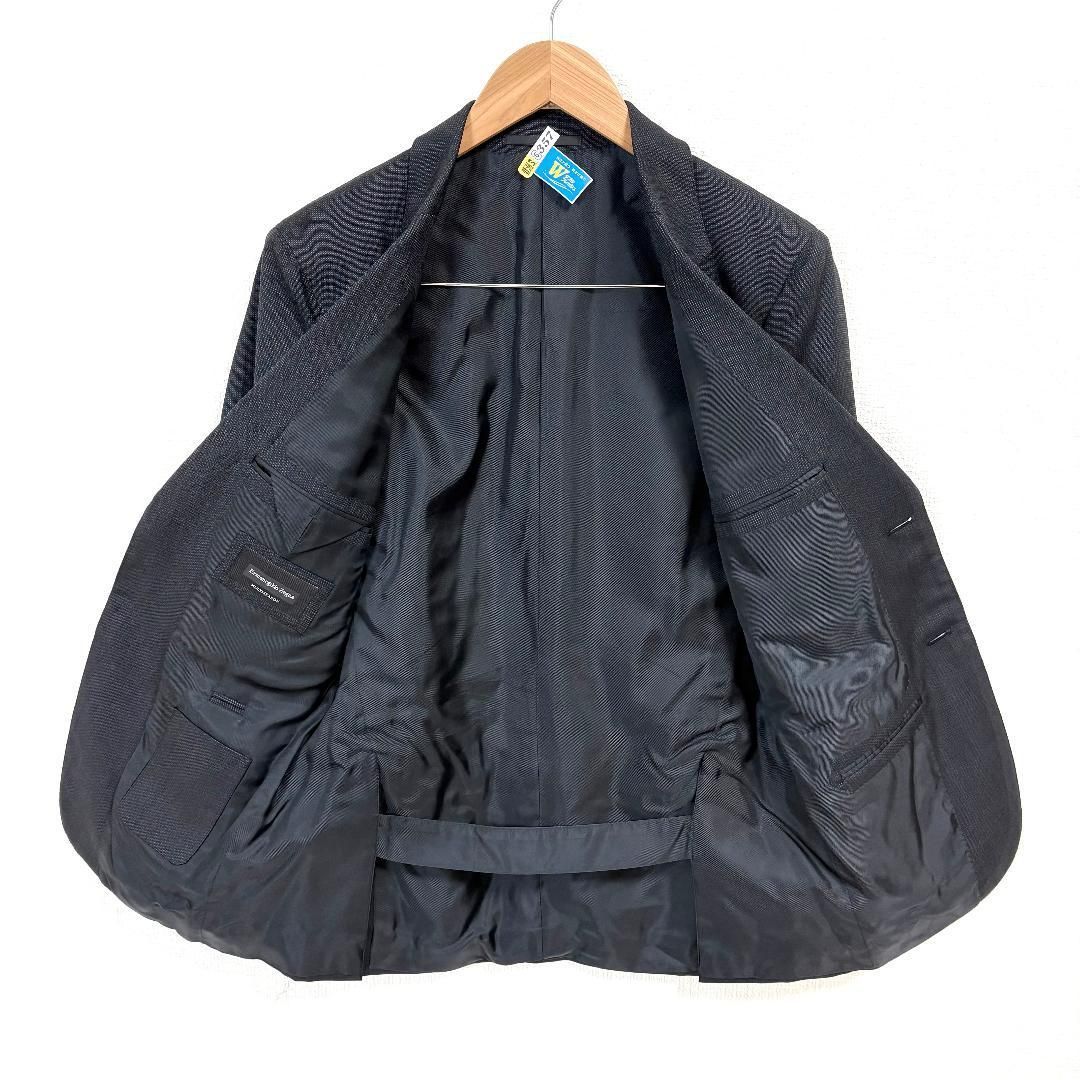 美品】 Ermenegildo Zegna スーツセットアップ 8-46C 黒 - メルカリ