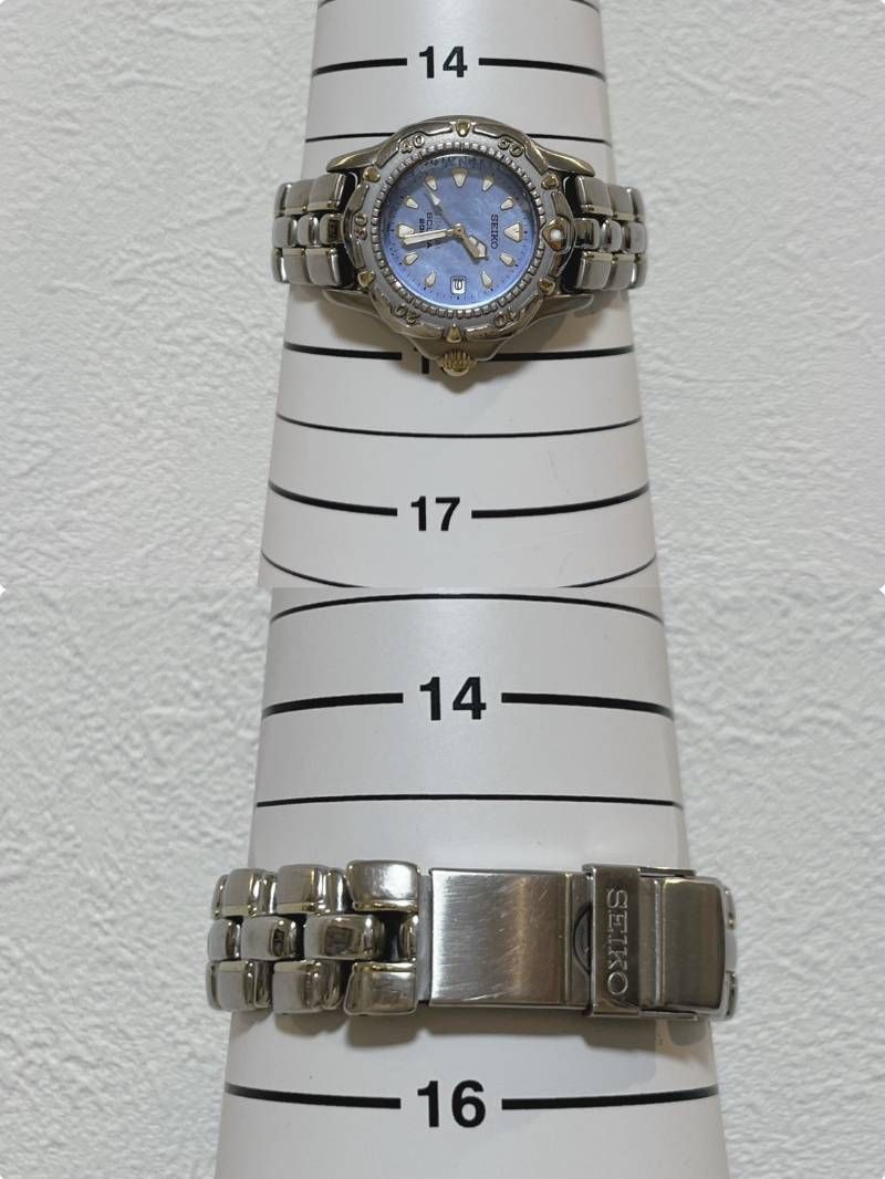 SEIKO TITANIUM SCUBA 7N85-0130 200m防水 セイコー スキューバ 腕時計 