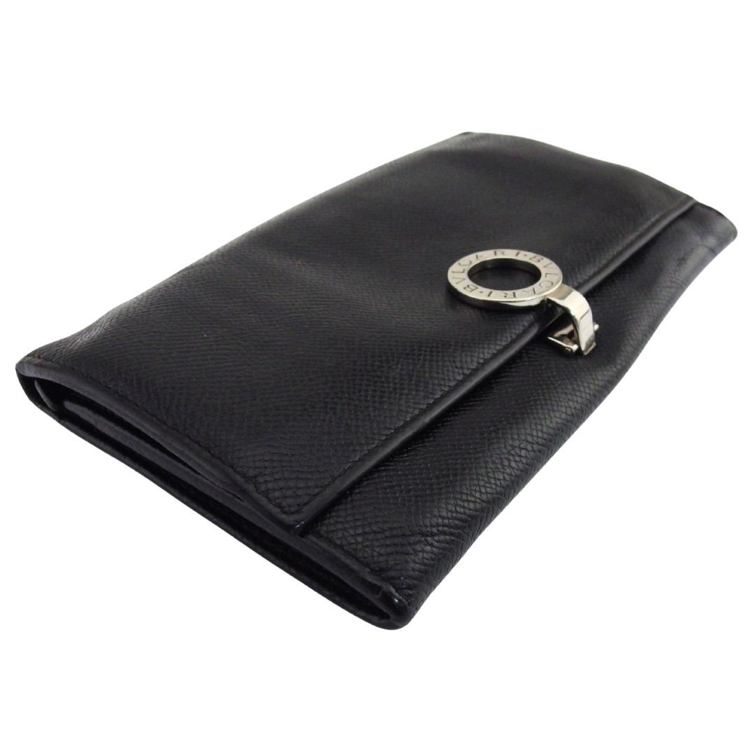 【X'masセール★30%OFF】ブルガリ BVLGARI 長財布ブルガリブルガリ ロゴクリップ ブラック レディース 中古 最大30％OFF☆新春セール】ブルガリ BVLGARI 長財布 ブルガリブルガリ