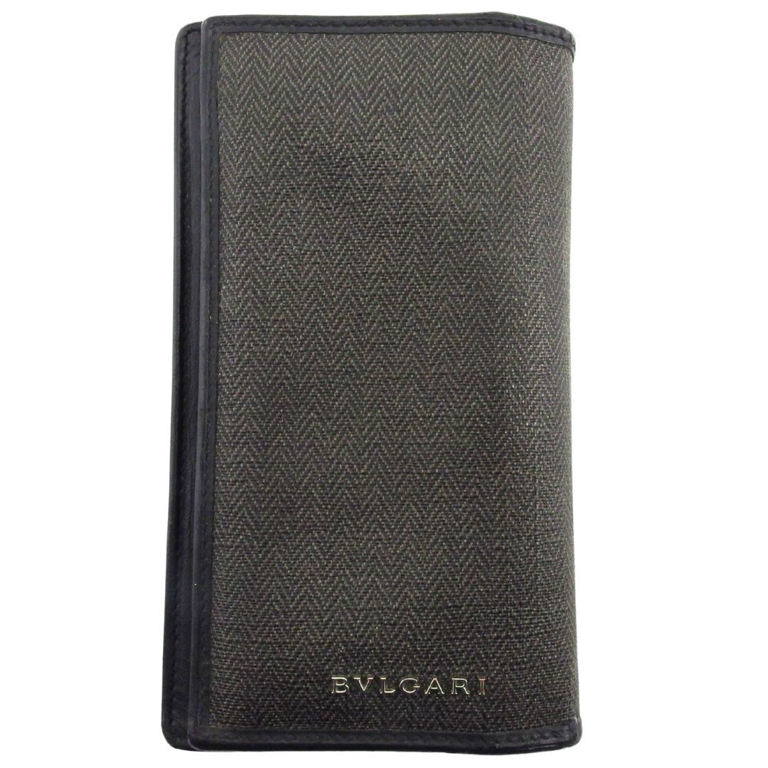 最大30％OFF】ブルガリ BVLGARI 長財布 ヘリンボーン ウィークエンド 