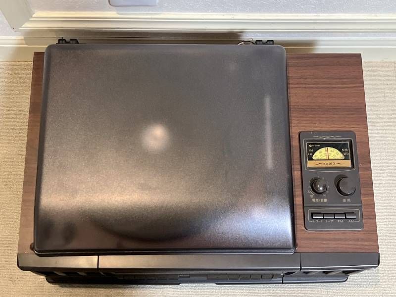 卓上レコード Wカセット