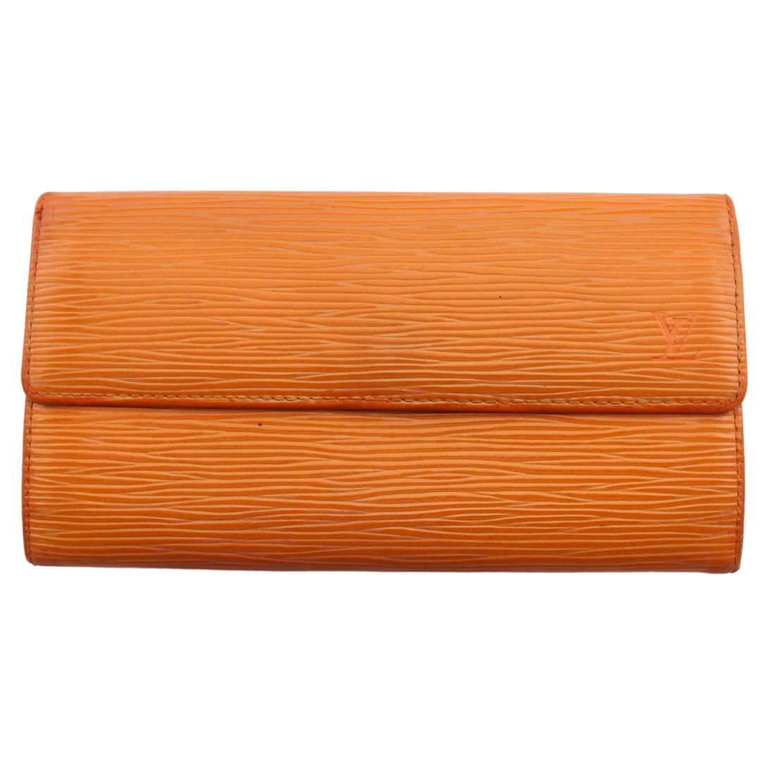 【超美品】LOUIS VUITTON エピ ポルトモネクレディ マンダリン 最大30％OFF】ルイ・ヴィトン LOUIS VUITTON 長財布 エピ ポシェット