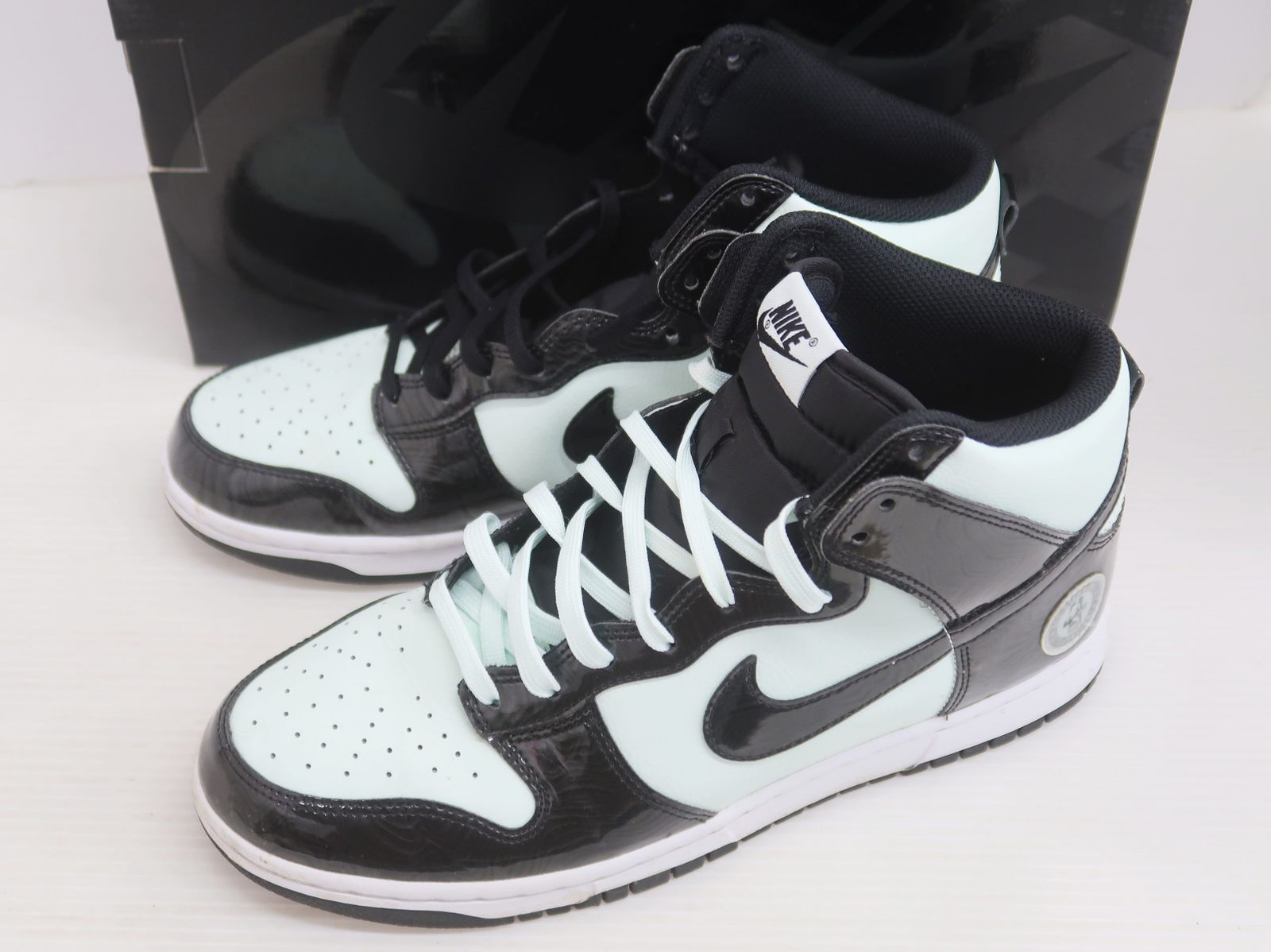 2297 NIKE ナイキ DUNK HIGH BARELY GREEN ダンク ハイ DD 1398 300 スニーカー 27㎝