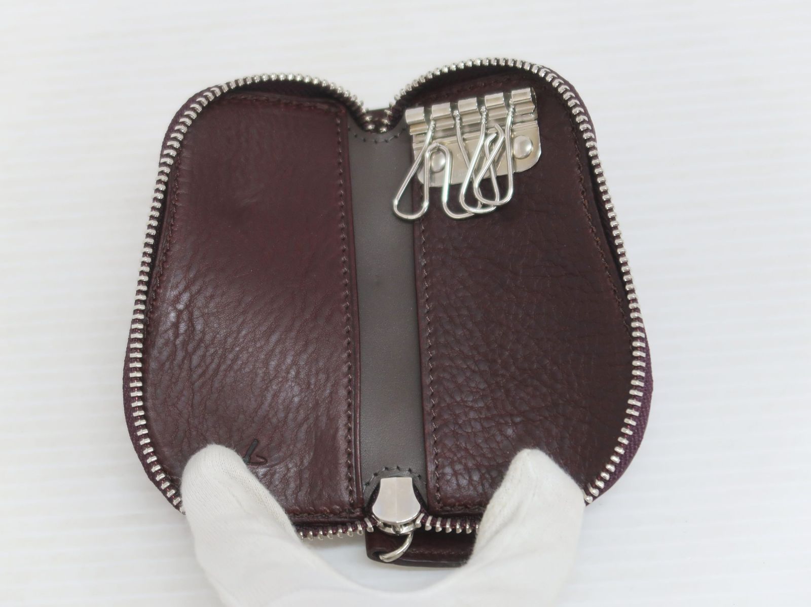 ☆2302☆土屋鞄 ツチヤカバン ウルバーノ ファスナー キーケース