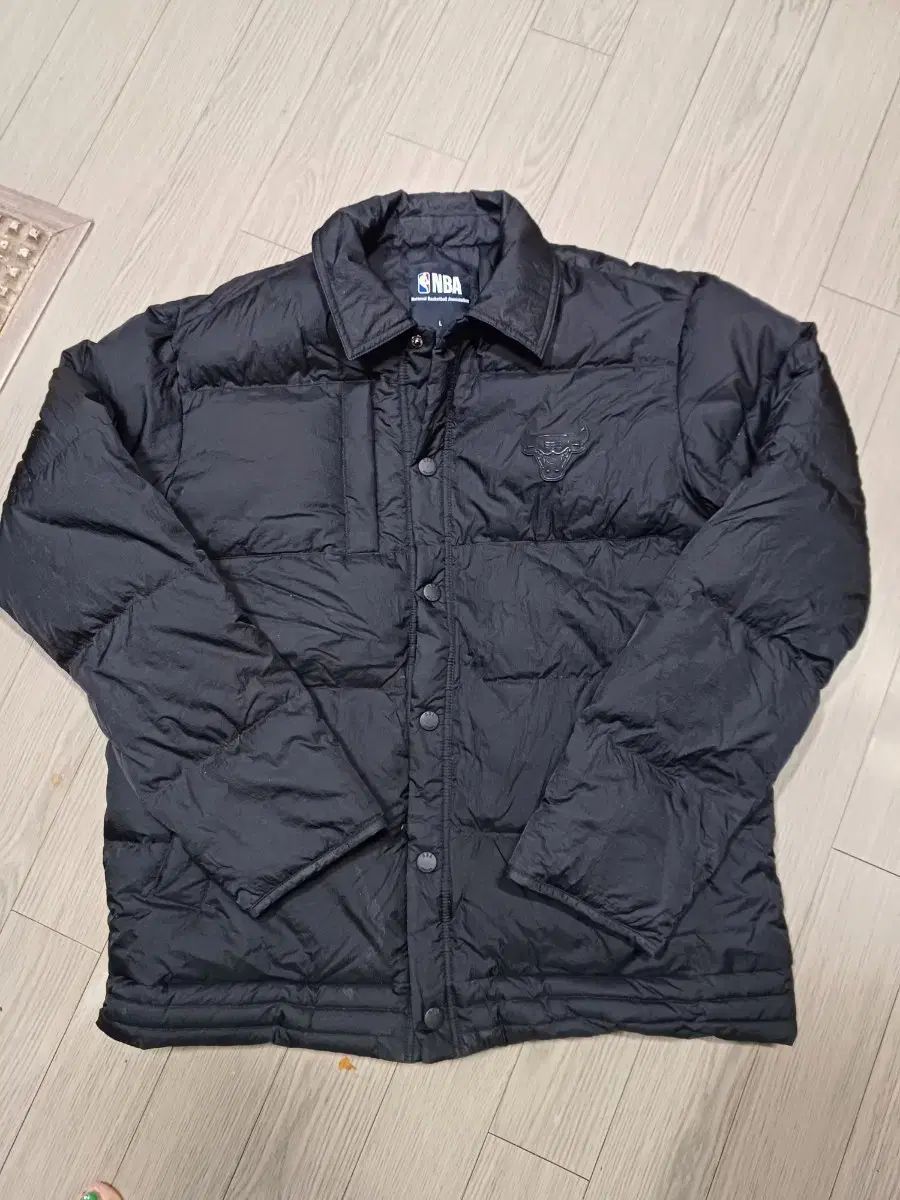 NBA シカゴ ブルズ ブラック ダウン ジャケット ダックダウン 100