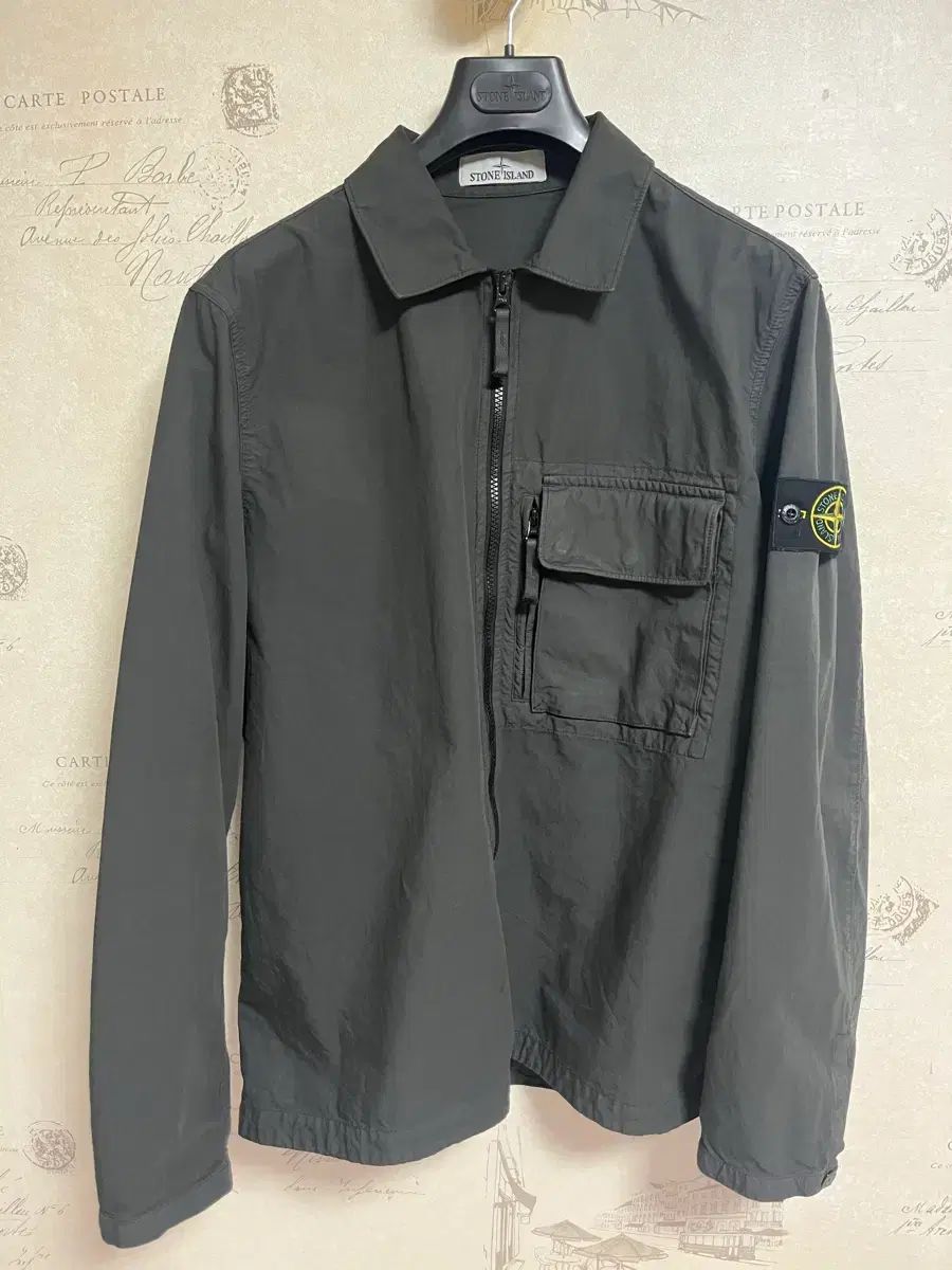 ストーンアイランド ウィーブ コットン オーガニック オーバーサイズシャツ 25 FW