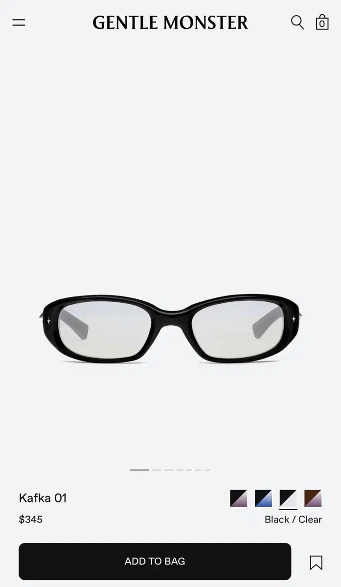 GENTLE MONSTER ジェントルモンスター Kafka 01