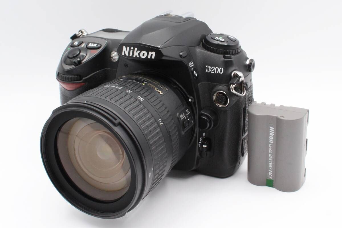 ニコン NIKON D200 レンズキット AF-S NIKKOR 18-70mm F3.5-4.5 ED