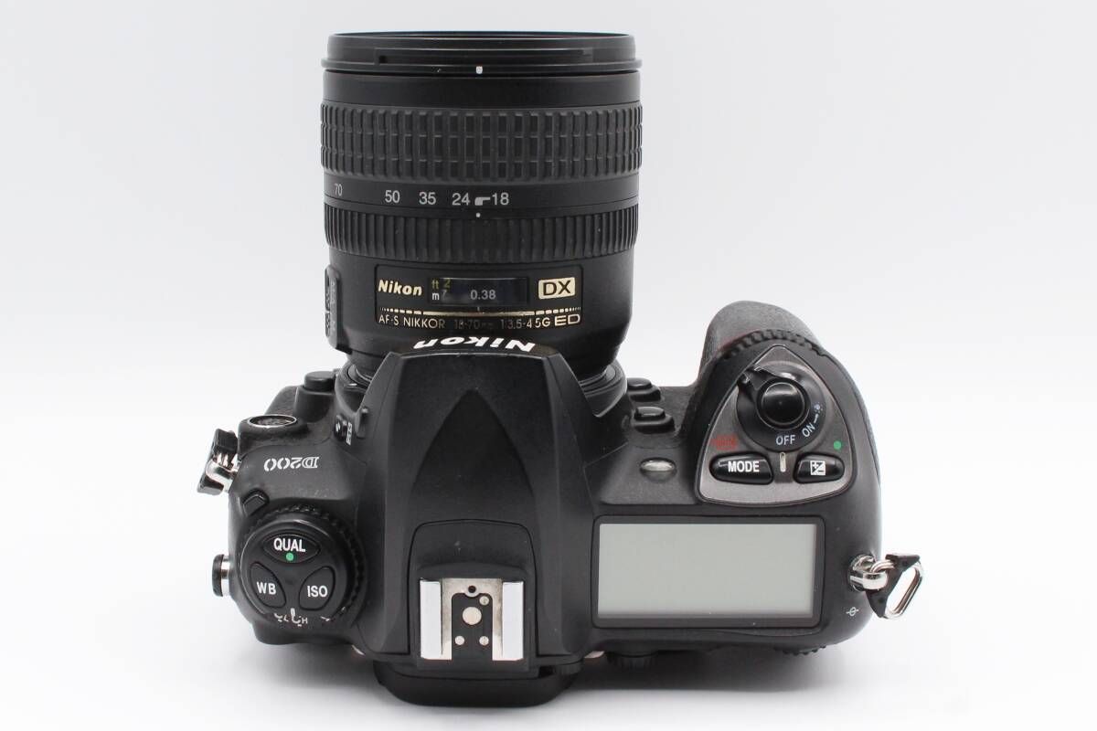 【良品】Nikon D200 レンズセット #J1 Nikon D200⁄DX AFS NIKKOR 18-70mm ED (良品） : Nikon 18